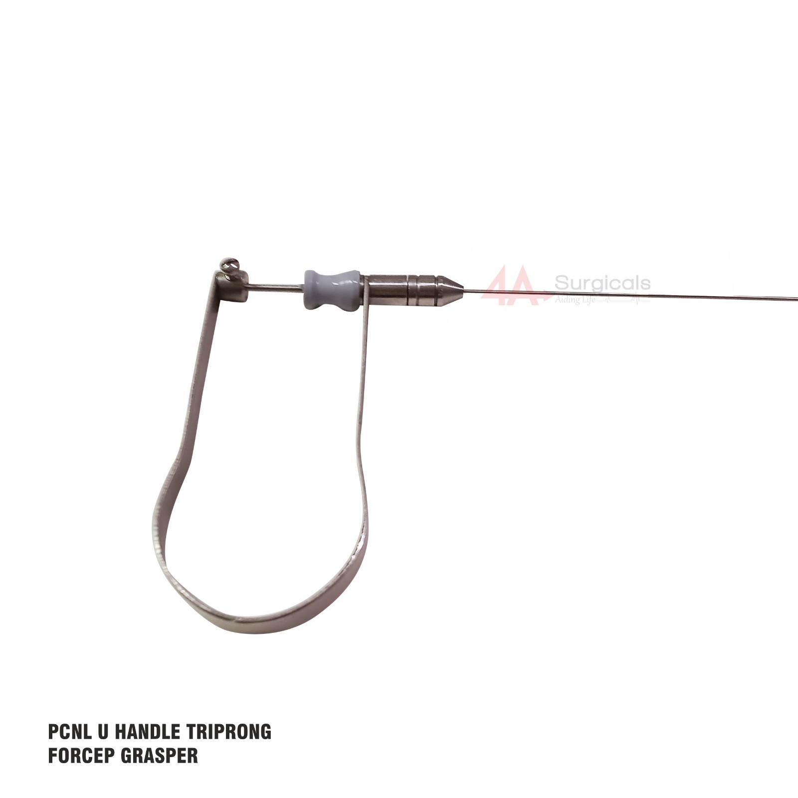 4A PCNL U Handle Triprong Grasper Forcep 7Fr 38cm (1 piece)