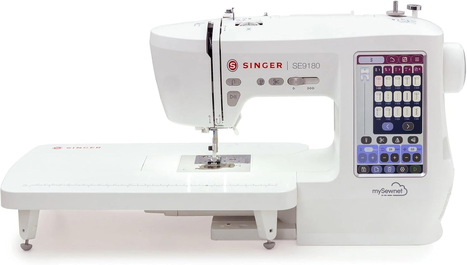 ® Large Sewing Machine Extension Table | Snap-On Quilting Table with Foldable Le