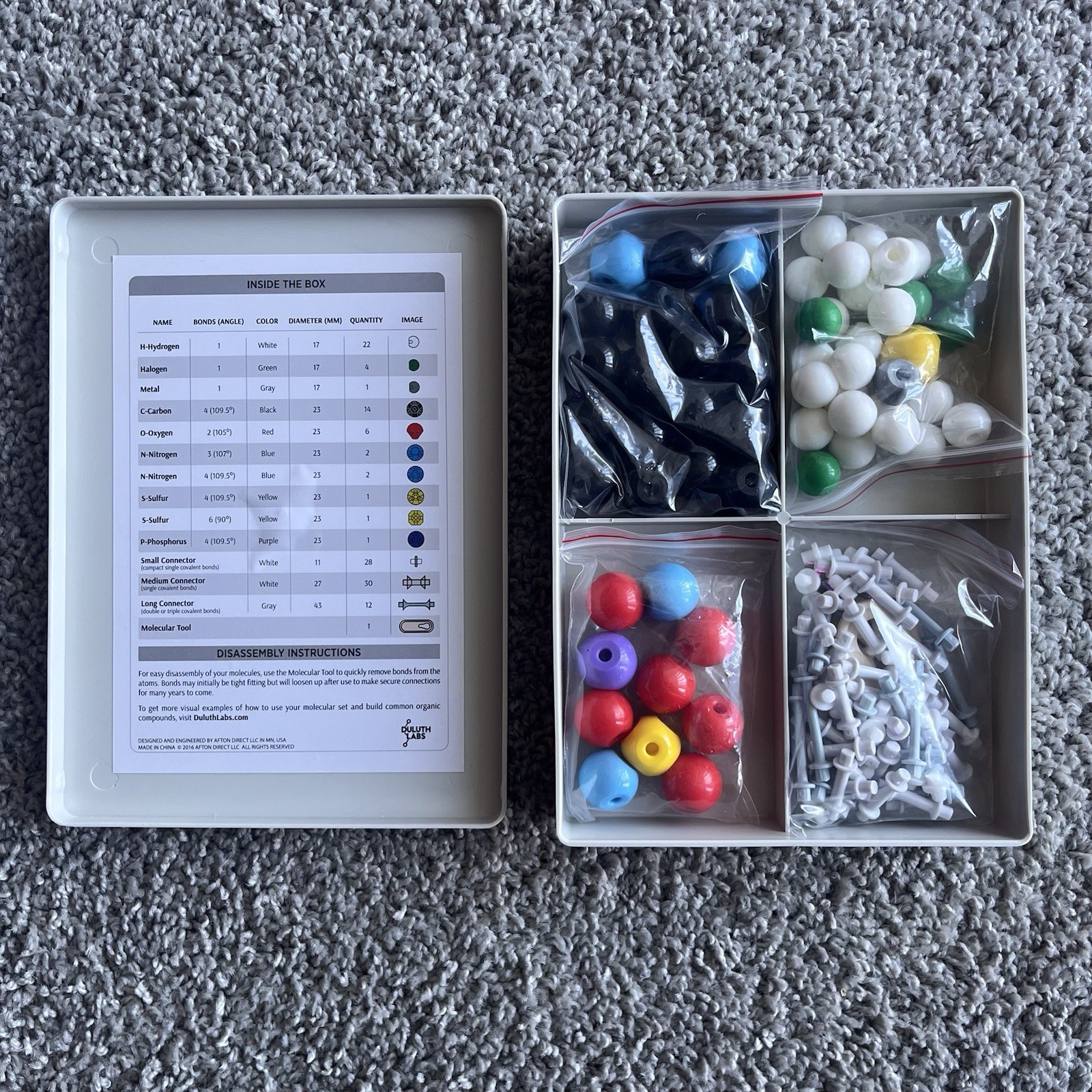 Duluth Labs Molecular Student Set