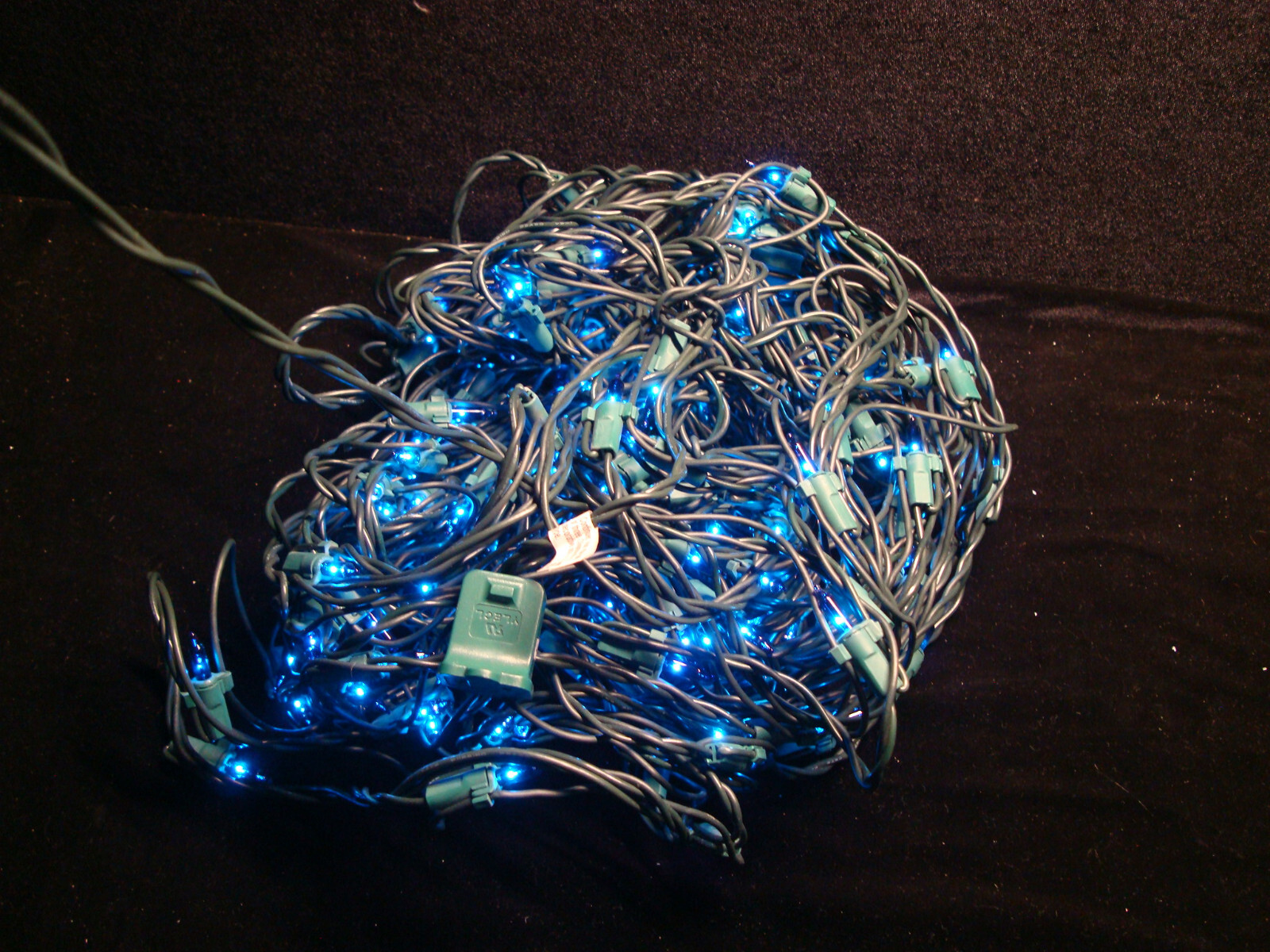 GE Merry Midget 150 Blue Net Style 6ft x 4ft Christmas Lights