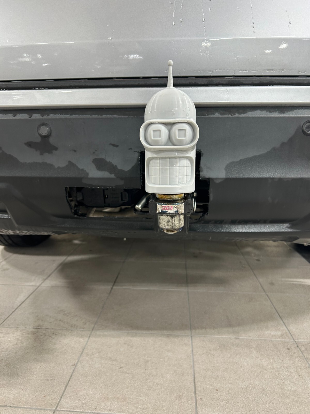 Bender, ball tow hitch receiver cover 2"