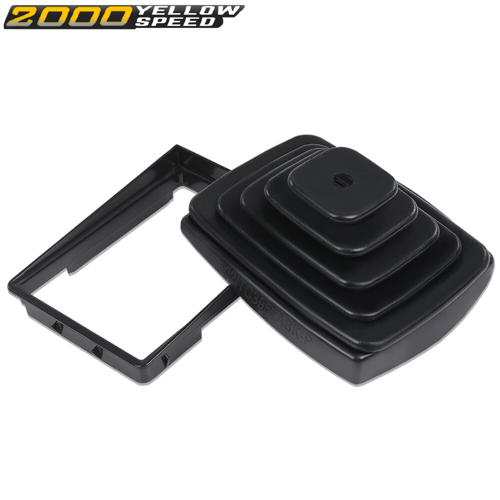 Shifter Boot & Retainer Bezel /Ring Kit Fit For 97-04 Jeep TJ Wrangler