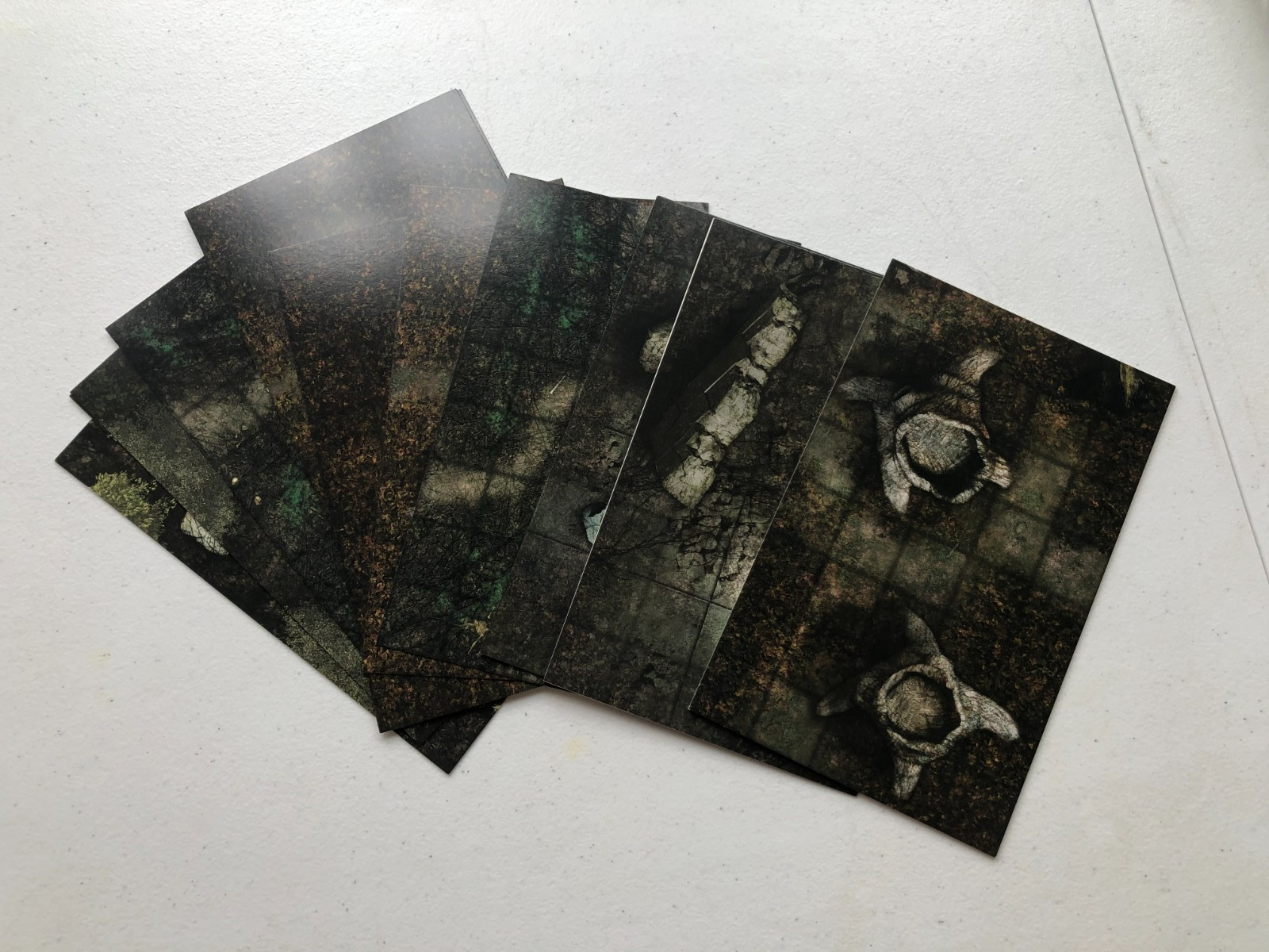 Pathfinder Map Pack, Ancient Forest, Contains 18 full-color cards/tiles