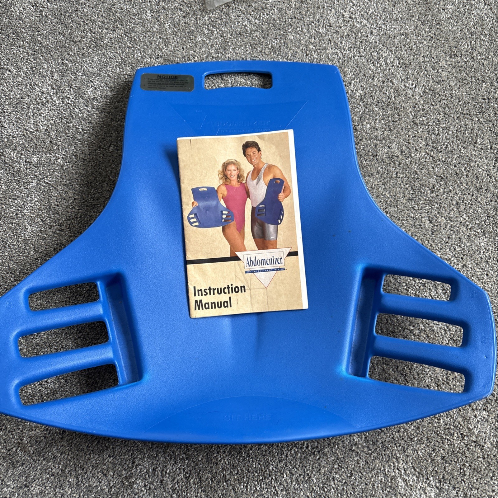 The Original Abdomenizer, the intelligent sit up
