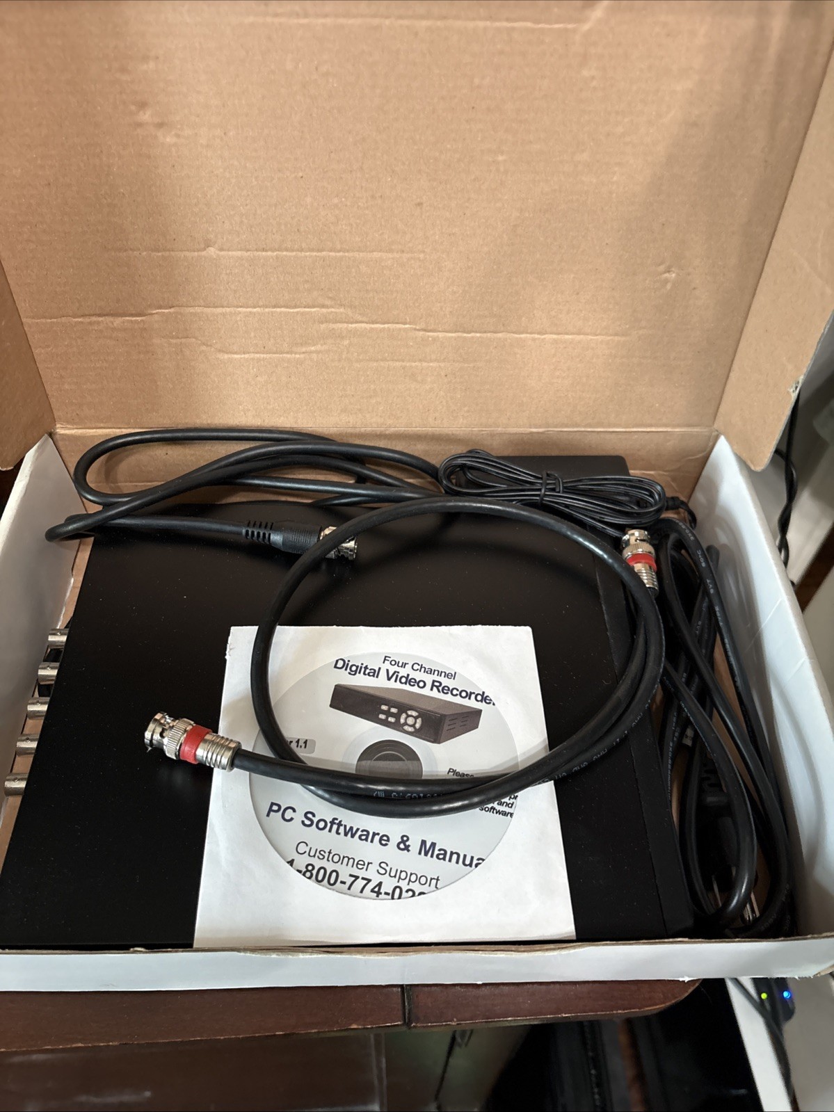 Security Labs SLD245 DVR Digital Video Recorder 4CH DVR