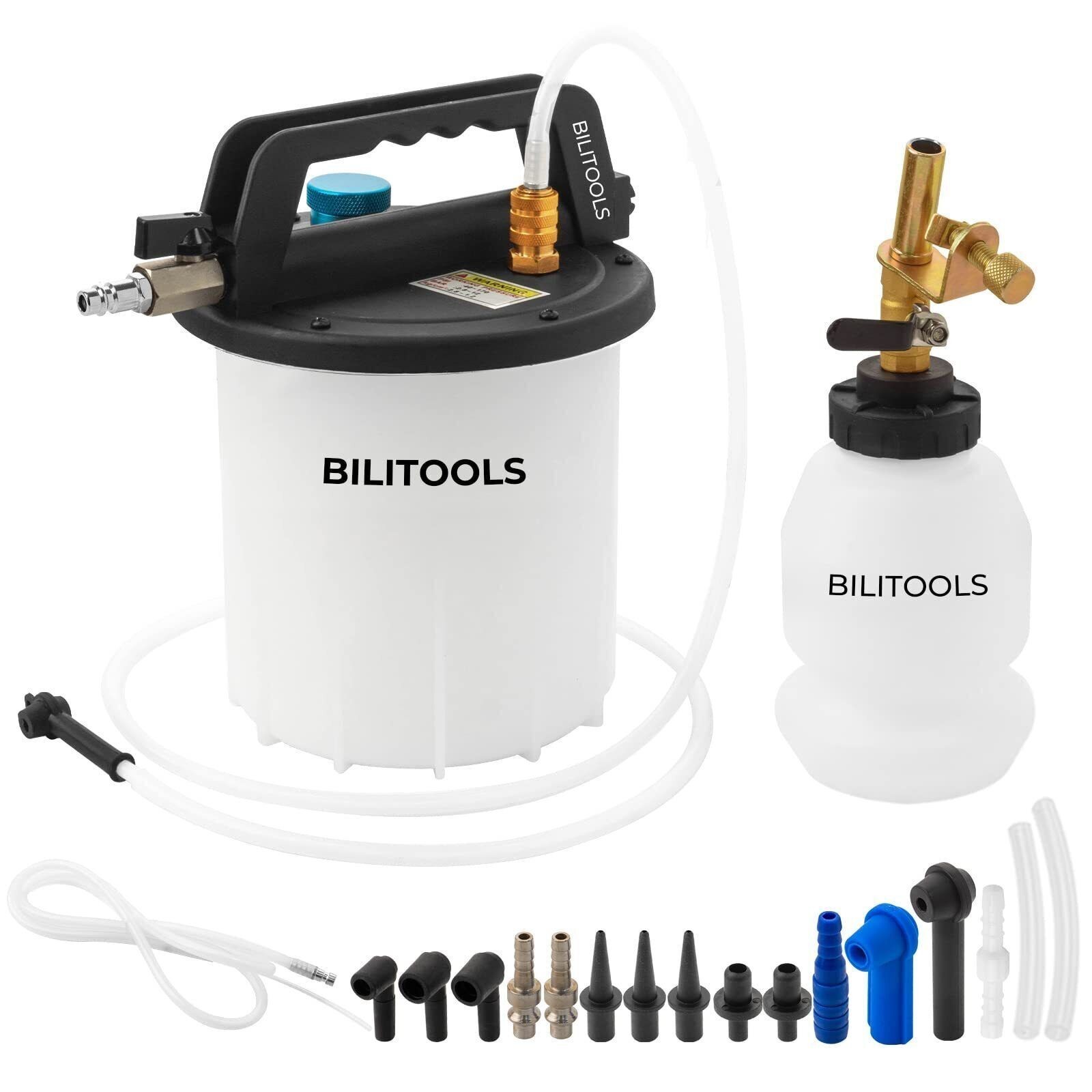 3L Vacuum Brake Bleeder Kit, One Person Pneumatic Brake Fluid