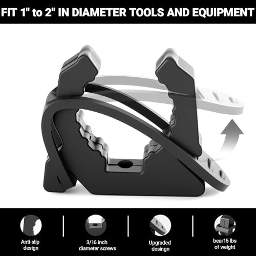 Quick Release Boat Hook Holders with Rubber Spring Strap,Marine Holder 2 Pcs