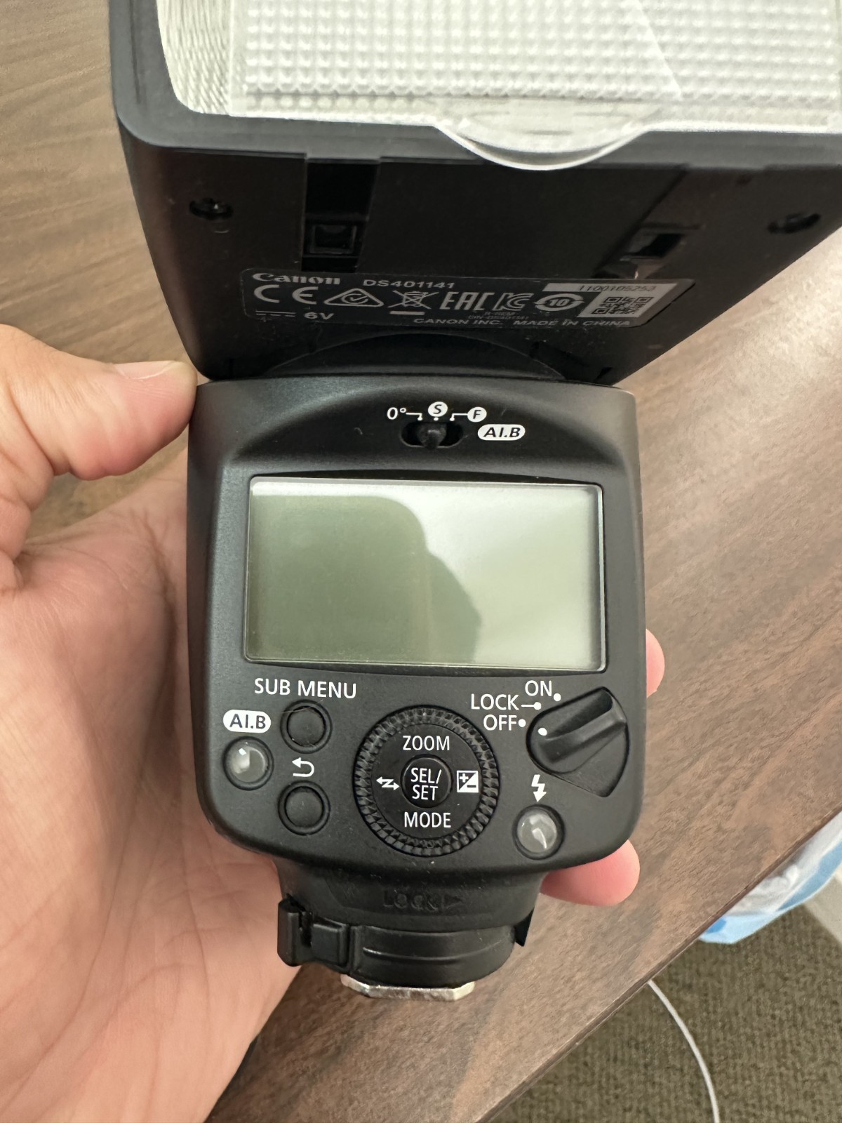 Canon Speedlite 470EX-AI Shoe Mount Camera Flash Auto Intelligent Bounce