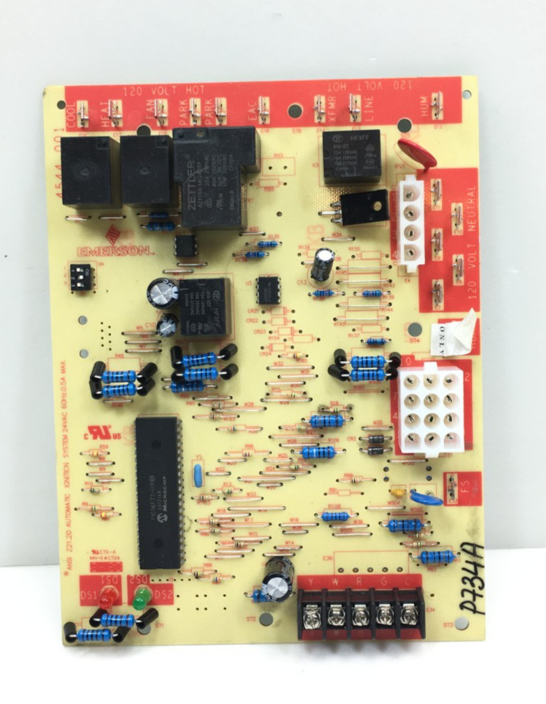Emerson 4544-001 Control Circuit Board used # P734A