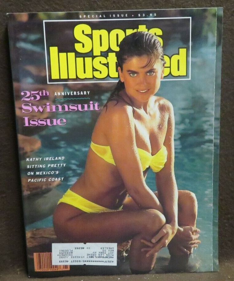 SIS42 SPORTS ILLUSTRATED SWIMSUIT EDITION FEBRUARY 1989 KATHY IRELAND 25TH ANN