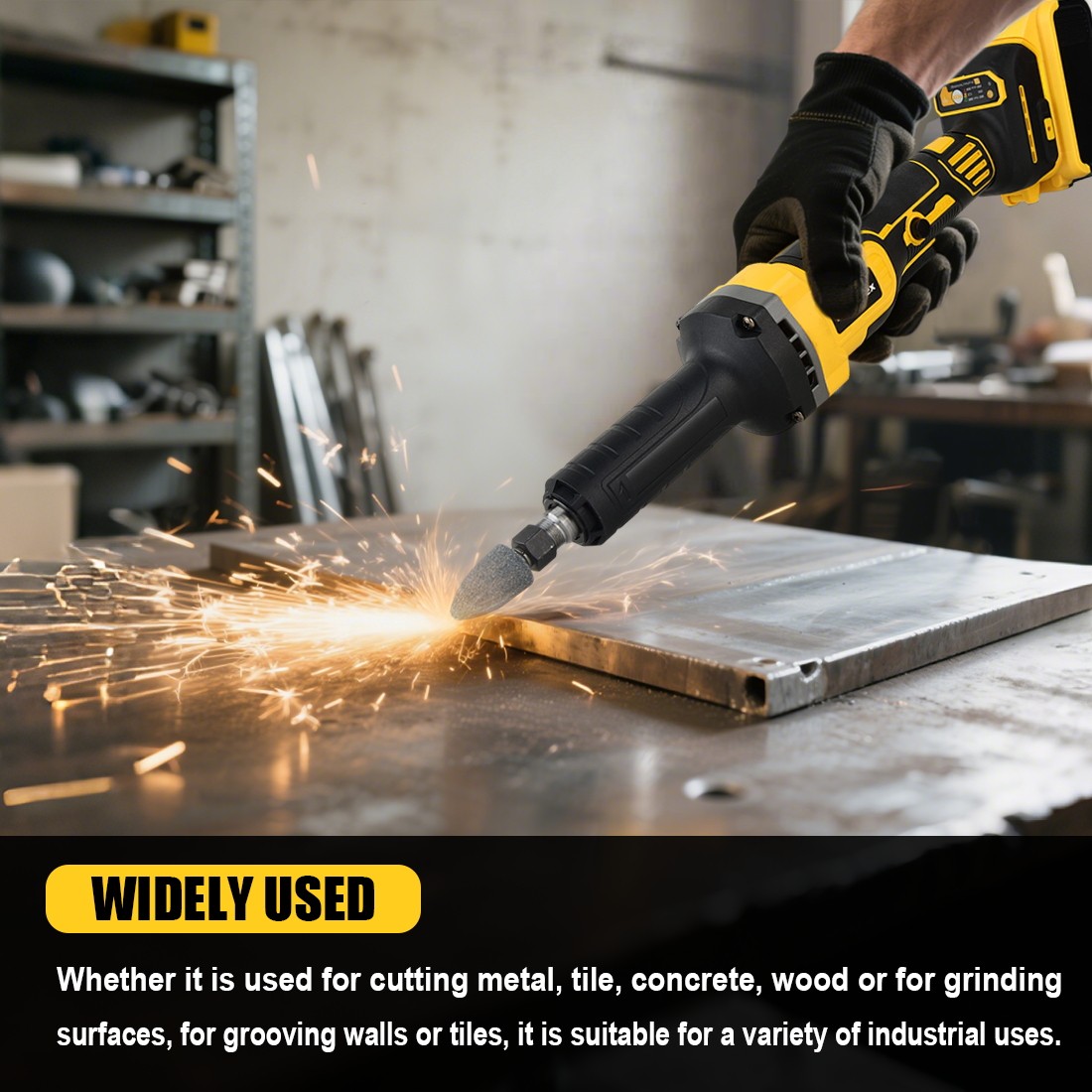 Cordless Die Grinder for Dewalt 20V Battery Variable Speed Brushless Tool Only