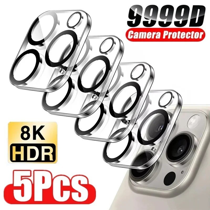 Camera Lens Protector For iPhone 15 14 13 12 11 Pro Max Min Tempered Glass Cover