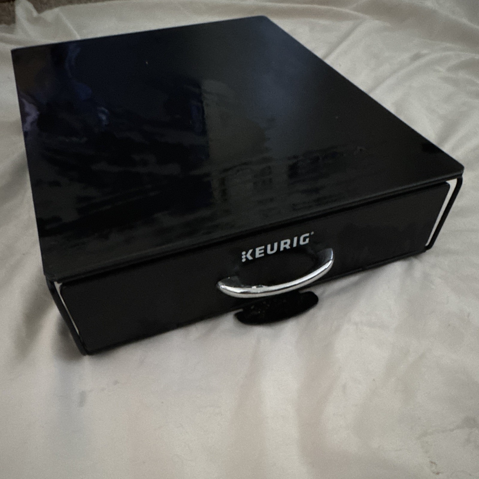 Keurig Black Metal K-Cup Coffee Pod Storage Drawer Holder for Pod Coffee Machine