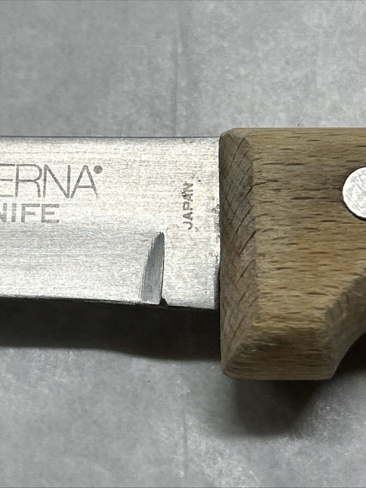 Vintage Ekco Eterna 8” Chef's Knife + 2 Ecko Knives & Fork **Read