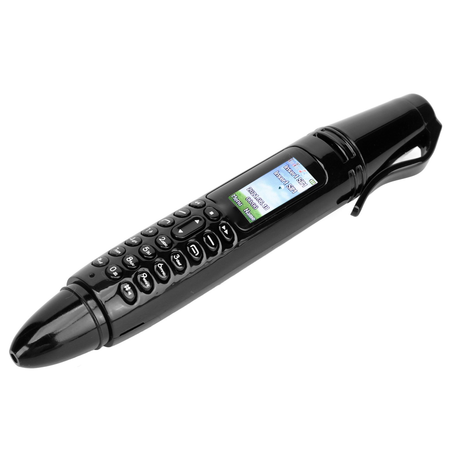 Pen Mini Cell Phone Dialer 0.96 Tiny Screen Mobile Phone Support GSM