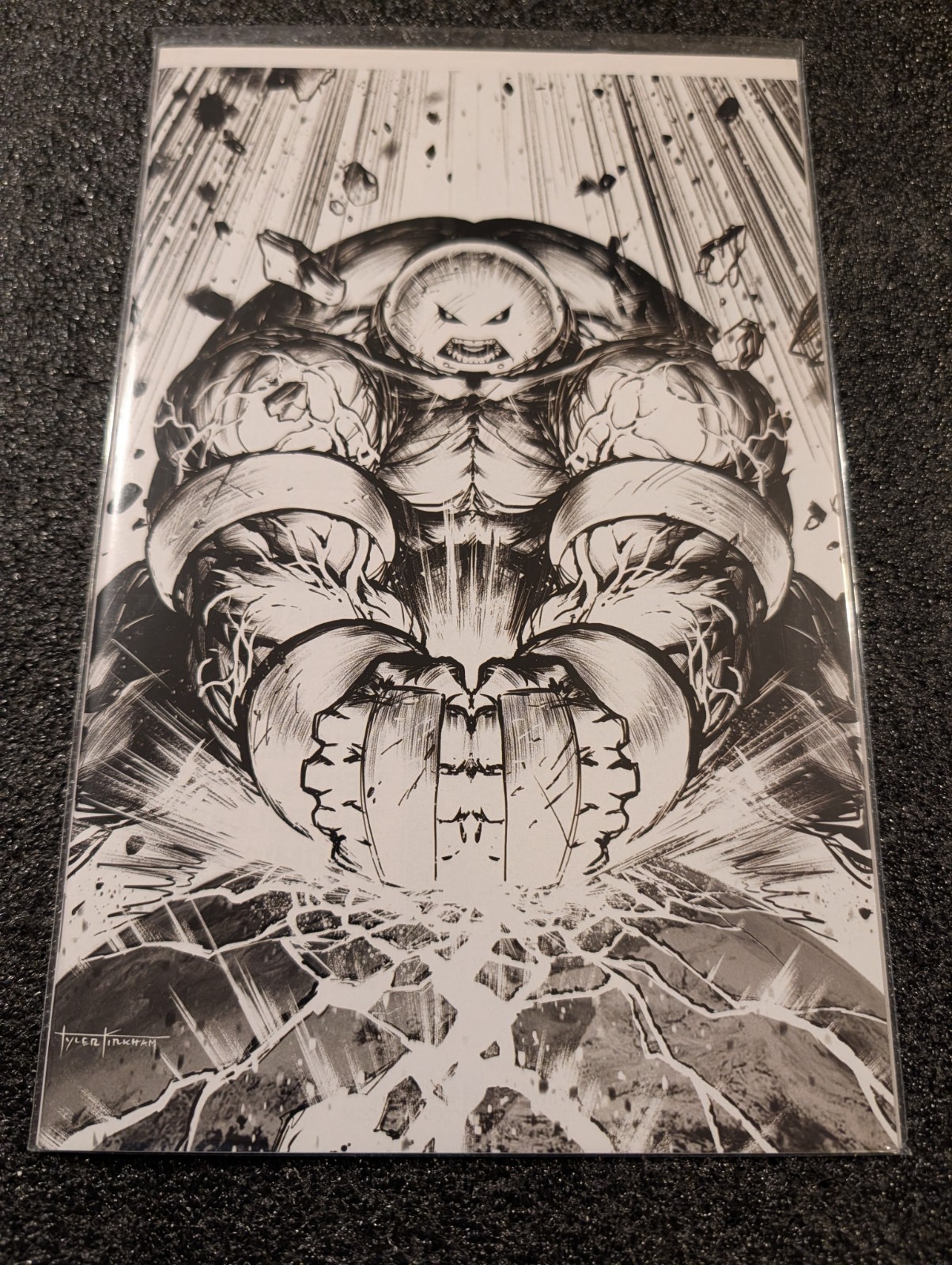 Juggernaut #1 CK Tyler Kirkham B&W Virgin Variant (Marvel Comics Nov. 2020) NM