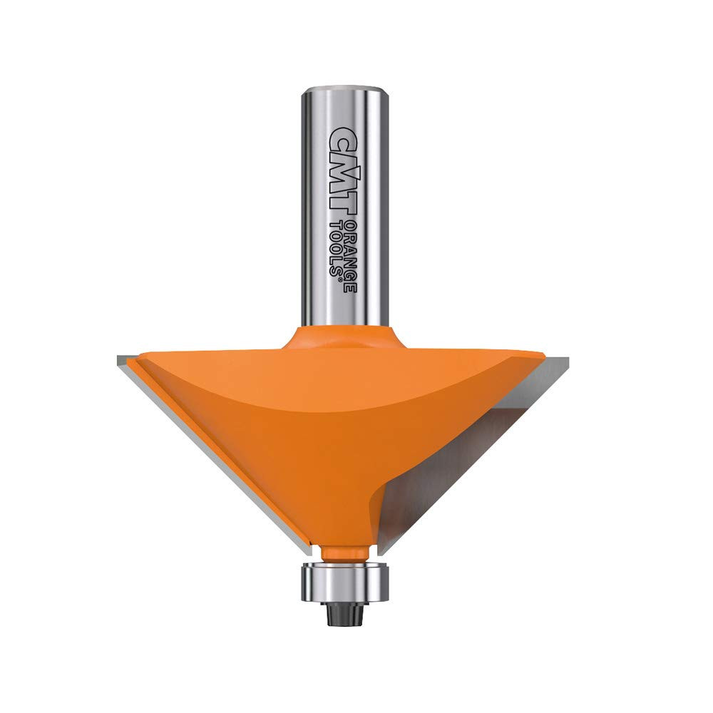 836.950.11 Chamfer Router Bit 1/2" Shank, 2-9/16" Cutting Diameter, 1" Cutting L