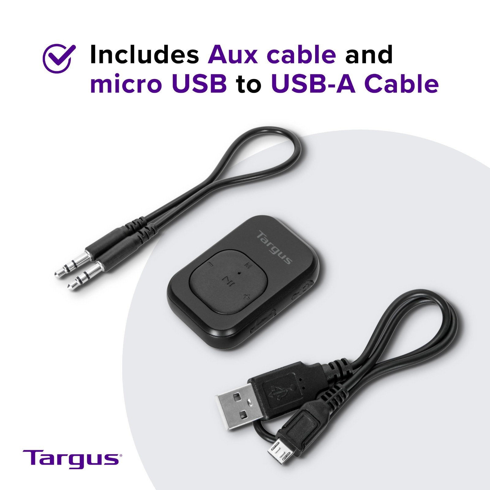 Targus Bluetooth Transmitter & Receiver ACA973GL Wireless Audio Adapter