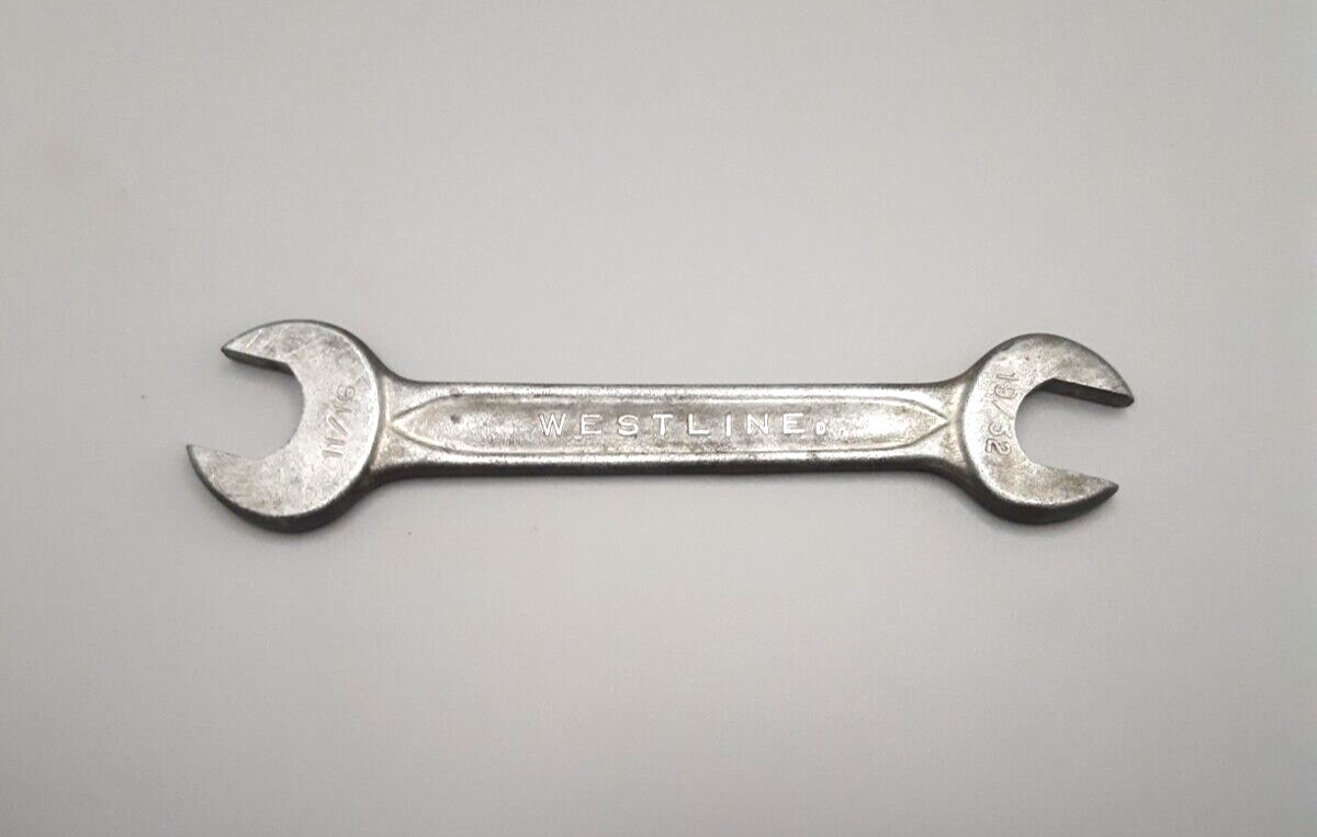 Vintage Westline 11/16" x 19/32" Open End Wrench 027 USA
