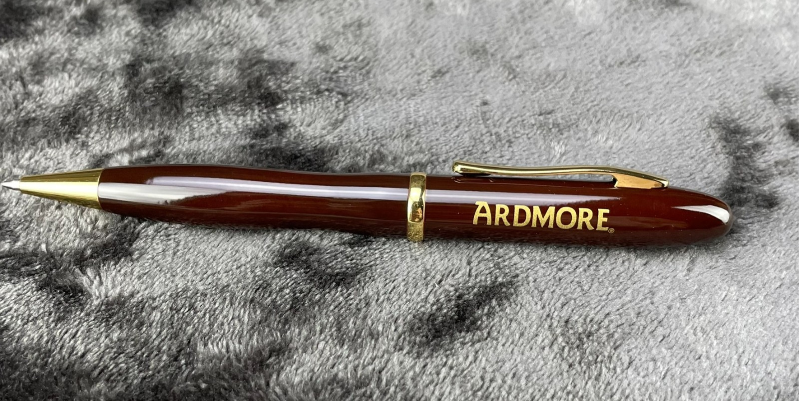 Ardmore Scotch Luxury Ink Pen Whiskey Single Malt Advertising Promo NIP Rosewood