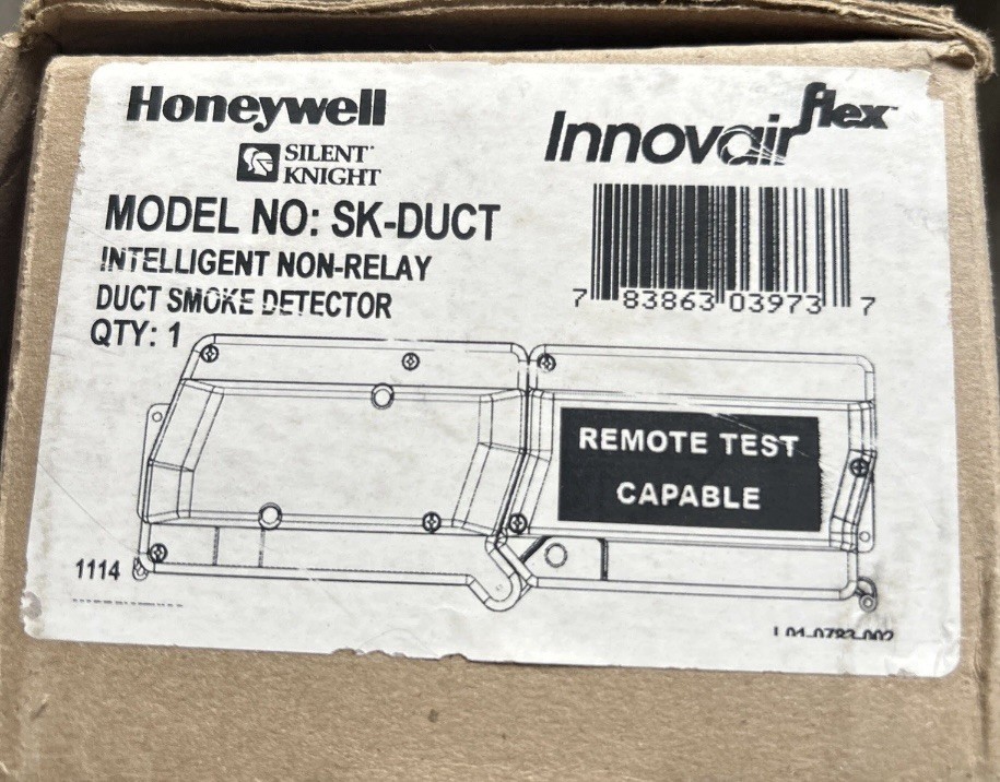 Silent Knight SK-Duct-W Intelligent Non-Relay Duct Smoke Detector