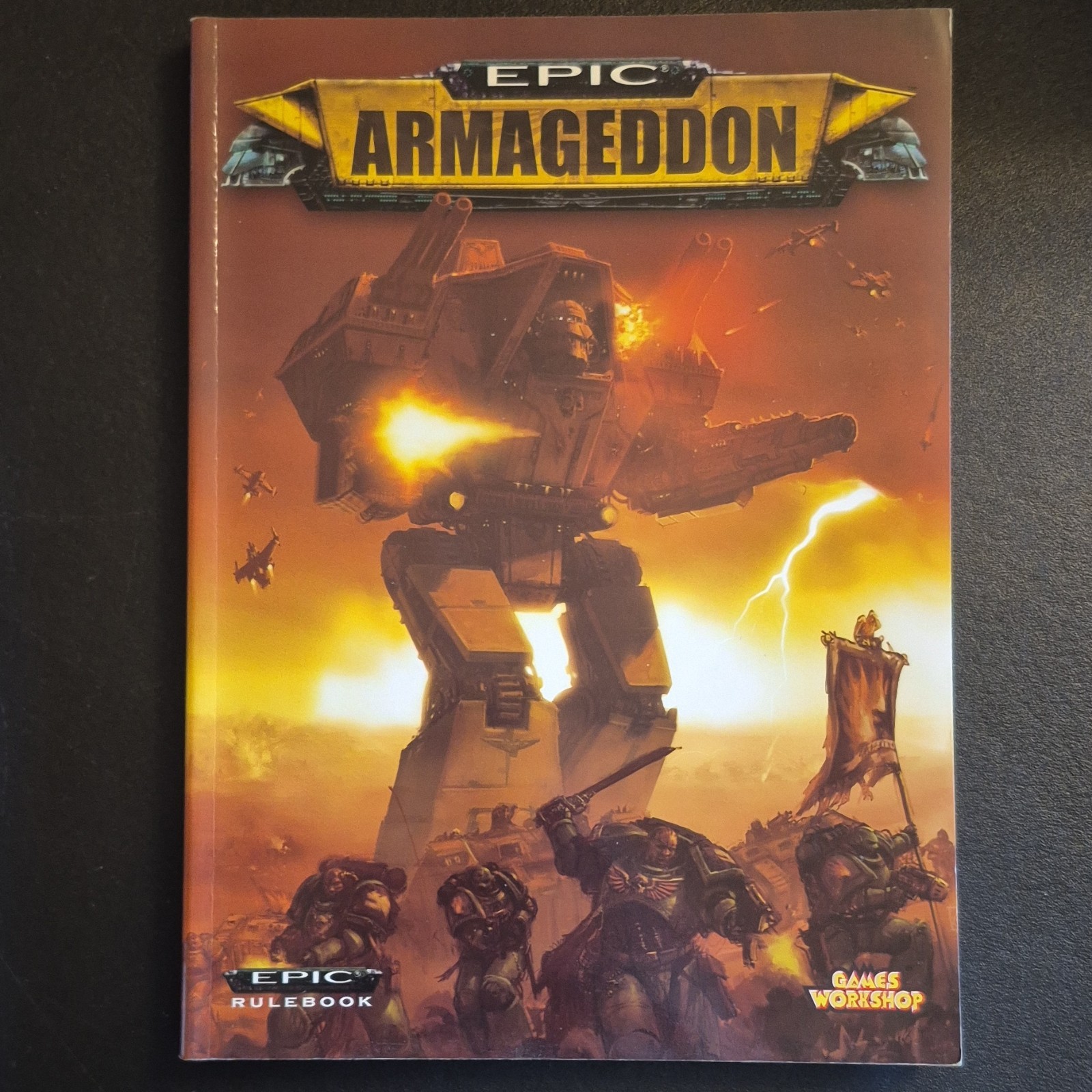 Games Workshop Epic Armageddon Core Rules Rulebook Warhammer 40K
