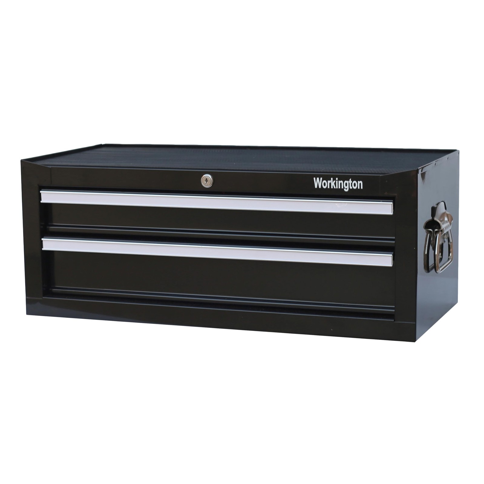 Workington Industrial 2 Drawers Portable Metal Intermediate Box, 26" Middle T...