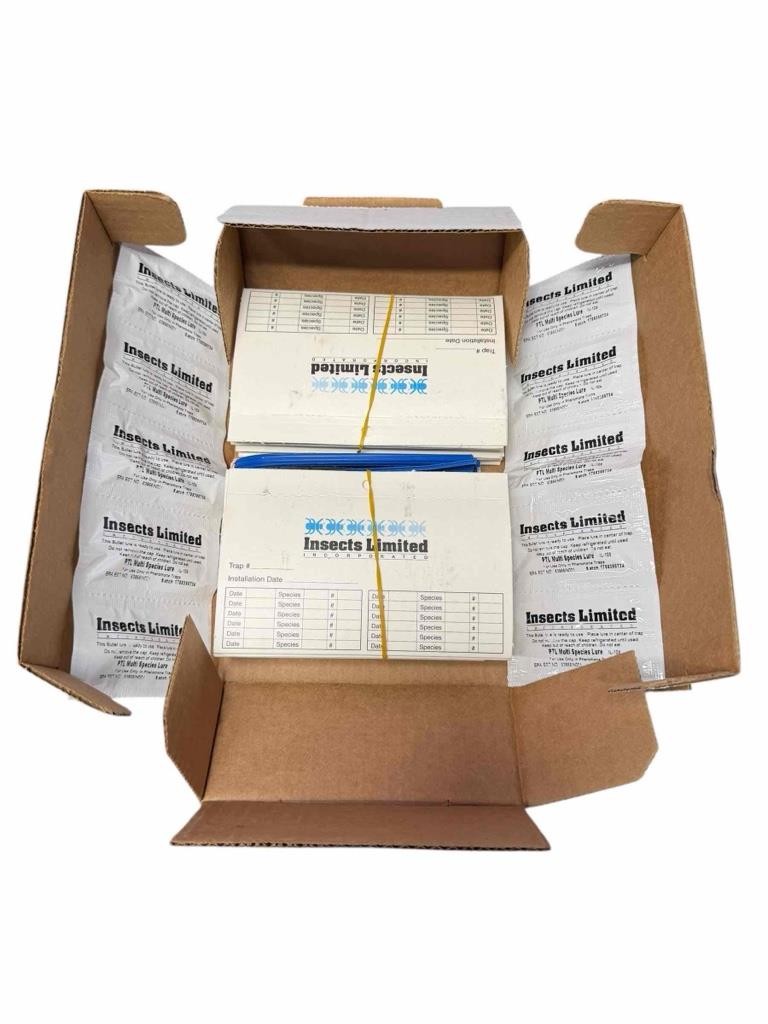 NEW 10 Insect Pheromone Traps IL-408-10 Multi Species Bullet Lure Kit