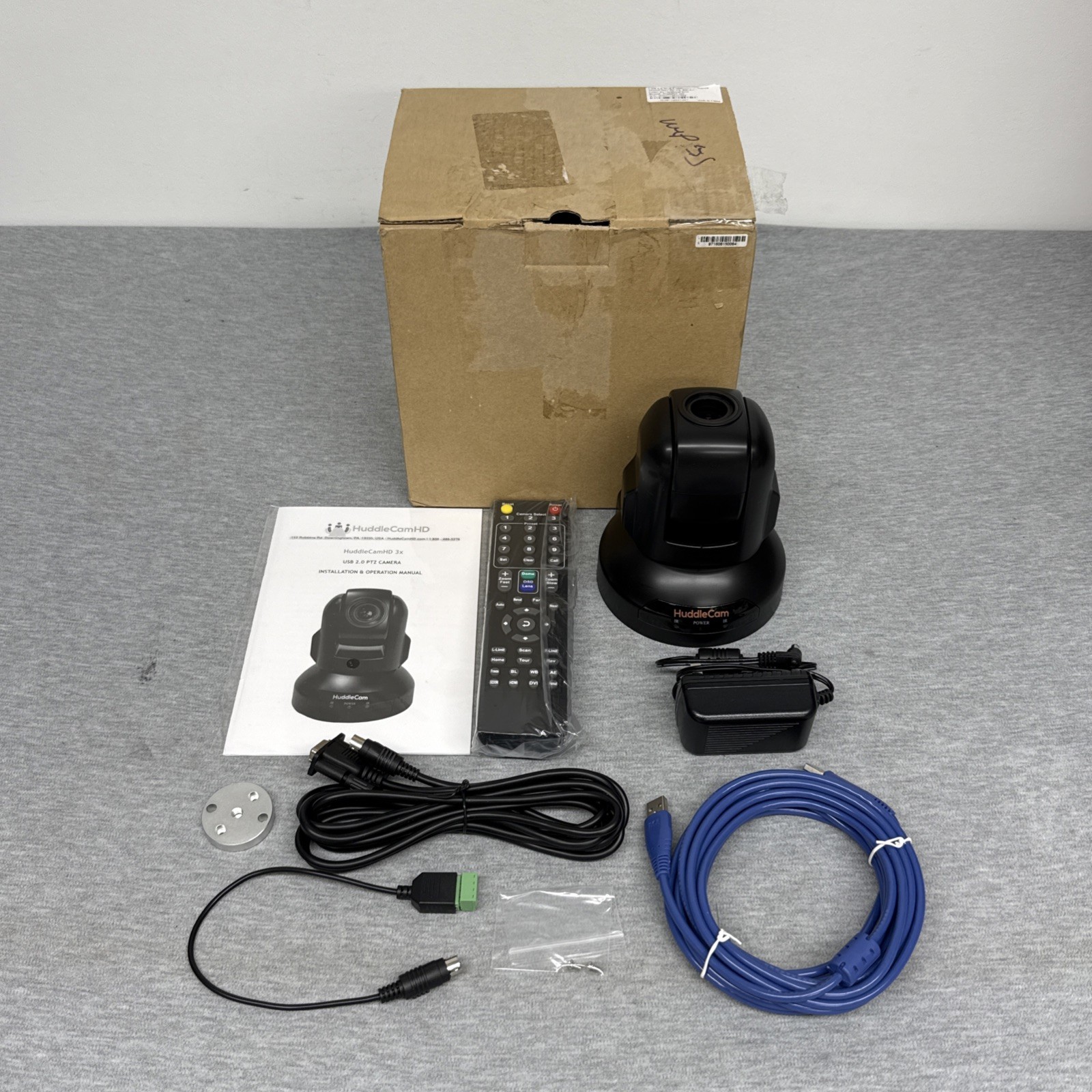 HuddleCam HC3X-BK-G2 USB 2.0 Web Conference Camera