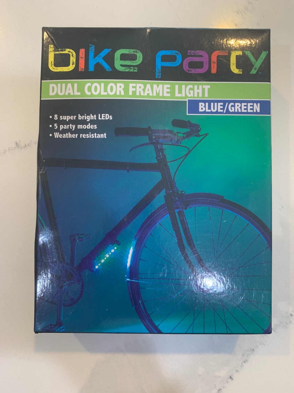 Bike Party Dual Color Frame Light Blue/Green