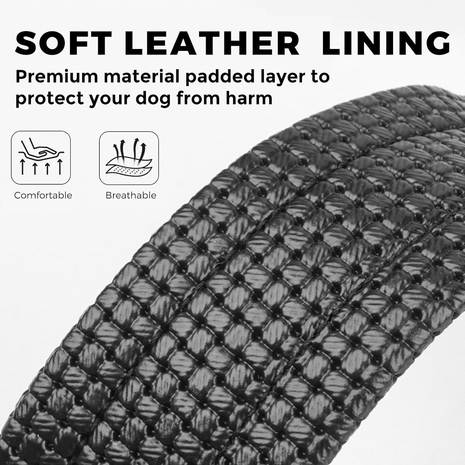 Nylon Dog Muzzle - Adjustable, Lightweight, Safe for Travel & Grooming