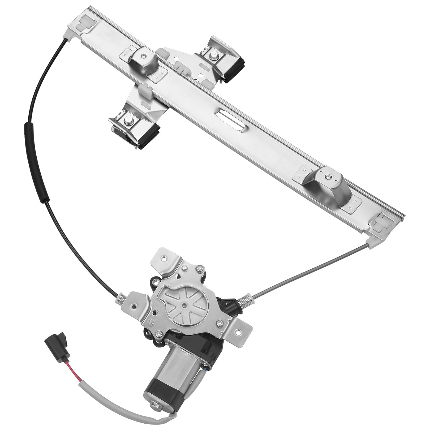 Obaee Rear Left Driver Side Power Window Regulator w/Motor Compatible w/Hummer H