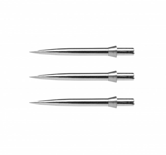Red Dragon Dart Points Silver Standard 32mm with Silver Tridents