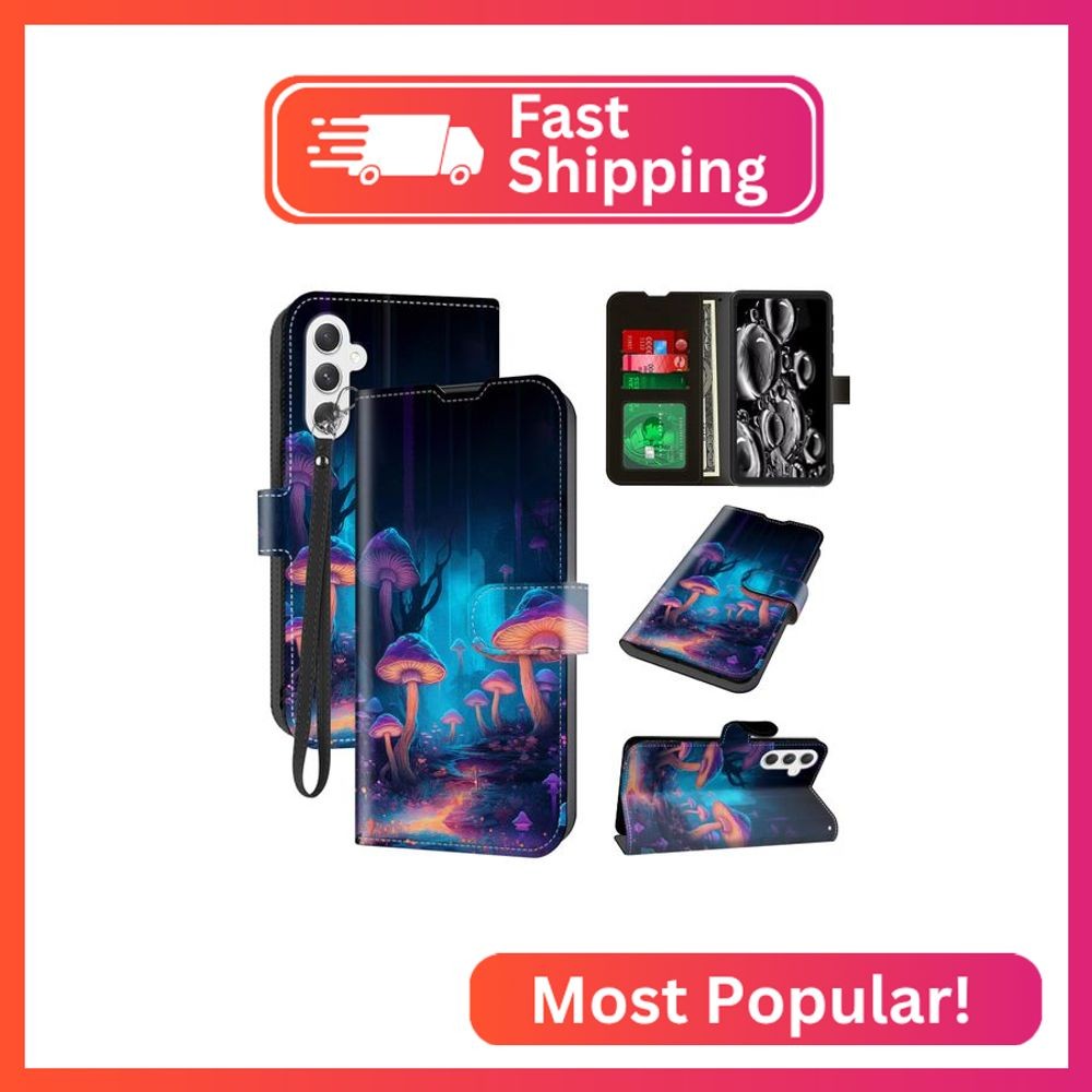 ACWDMKH for Galaxy A54 5G Case,Samsung Galaxy A54 5G Case with Card Holder & Kic