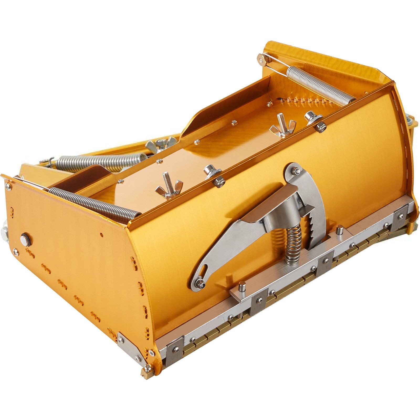 10in Wide 10/12in Blades Aluminum Drywall Mud Box with Mudguard Adjustable