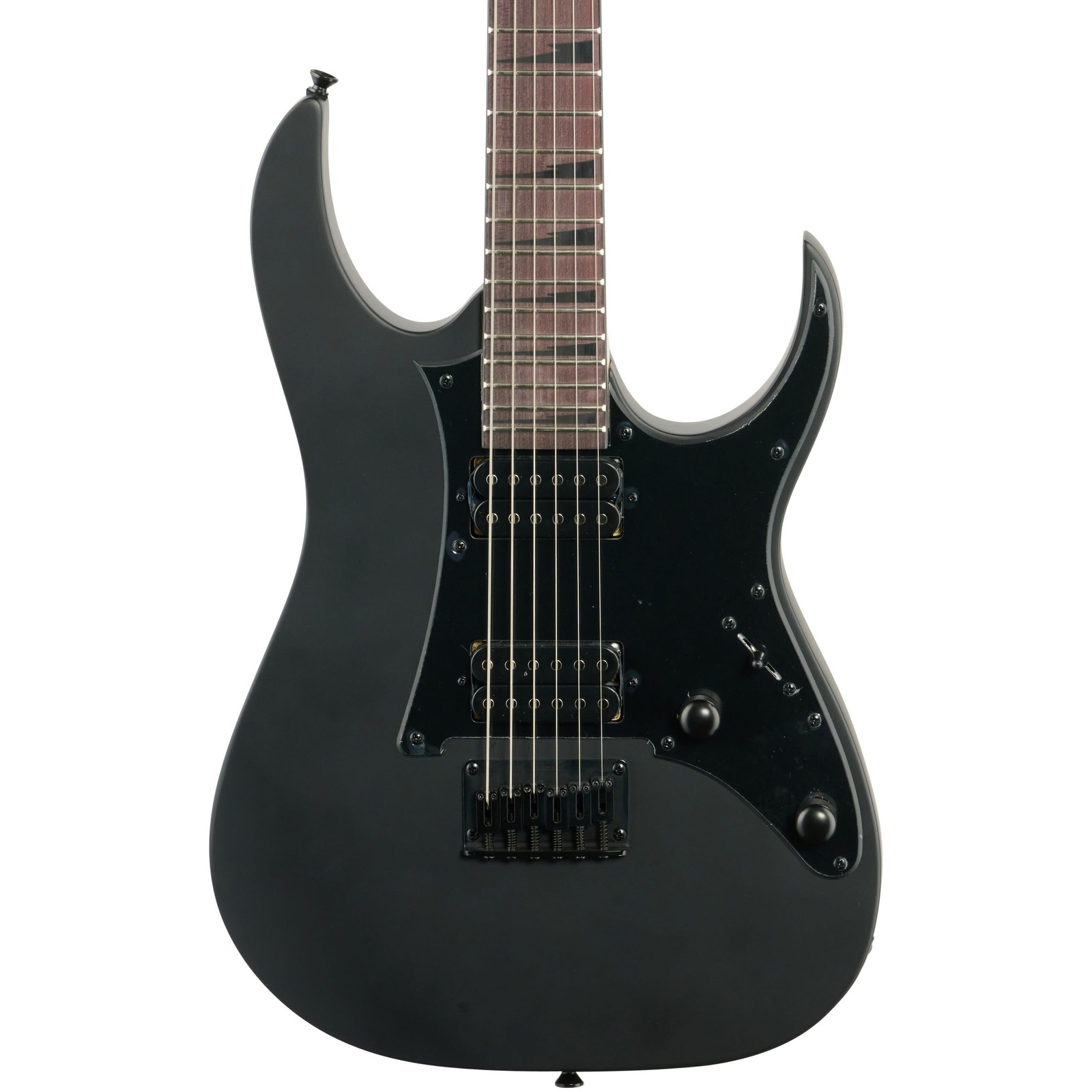 Ibanez GRGR131DX Gio Electric Guitar, Purpleheart Fingerboard, Black Flat