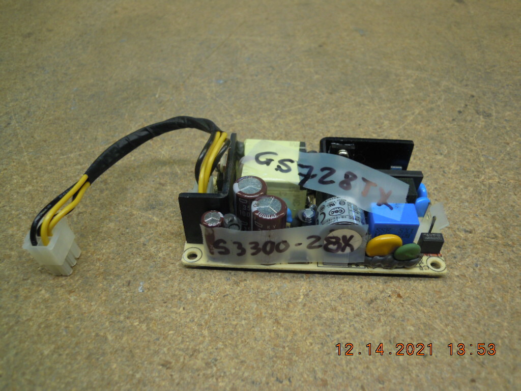 UP0601C-12 NetGear Internal AC Power Supply for GS728TX-100NES Switch S3300-28X