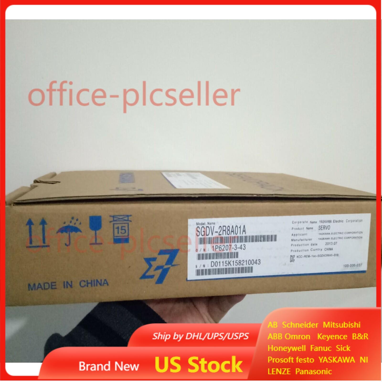 Brand Yaskawa SGDV-2R8A01A Servo Drive SGDV2R8A01A NEW In Box Expedited Shipping
