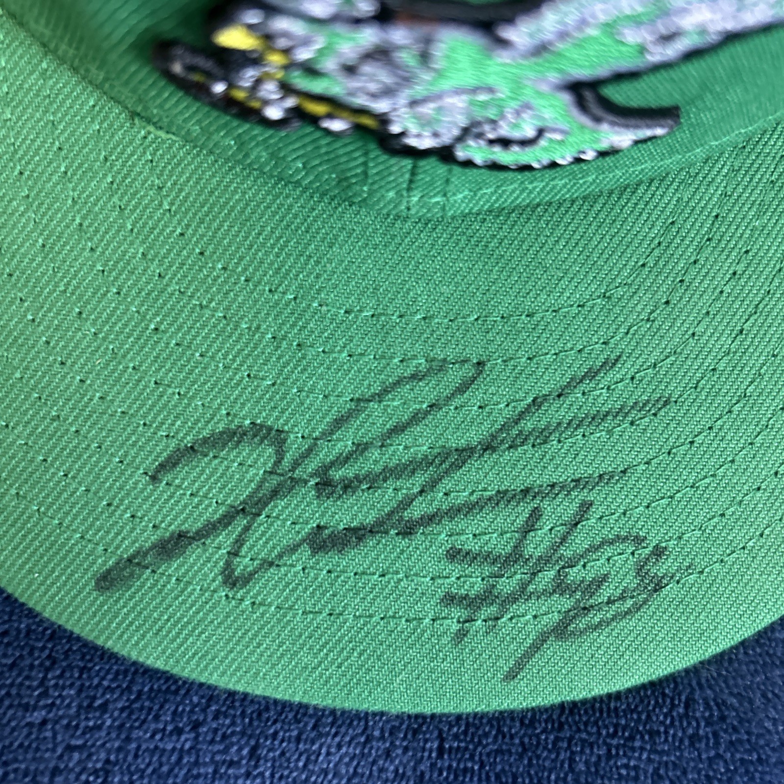 Jalen Carter Signed Hat 100% AUTHENTIC