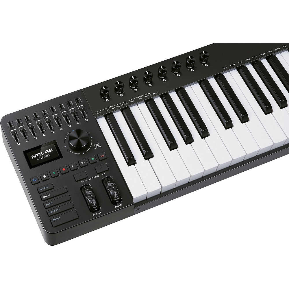 NUX NTK49 MIDI Keyboard Controller Black