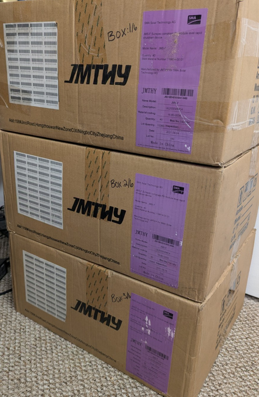 JMS-F Sunspec Compliant PV Module Level Rapid Shutdown Device