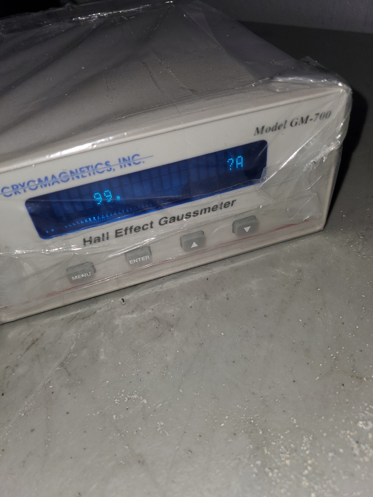 Cryomagnetics Hall Effect Gauss Meter Model GM-700
