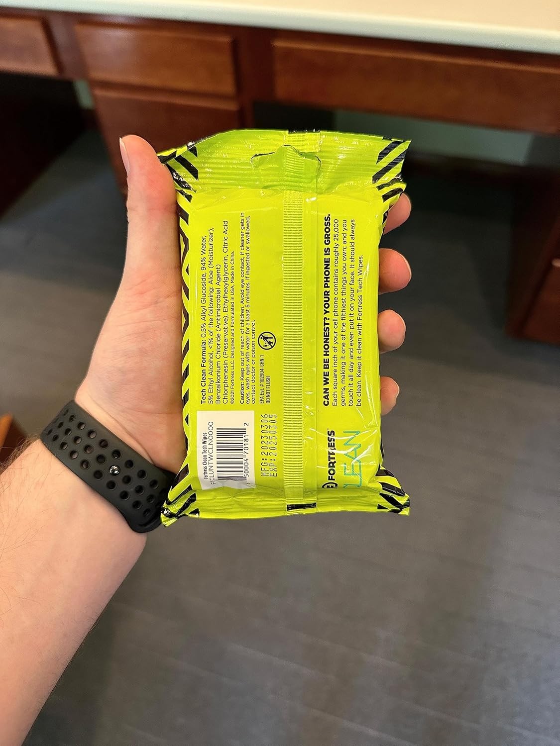 Electronic Wipes 25ct Pack of 3 Travel Size Tech Wipes for Screens Phones Keyboa