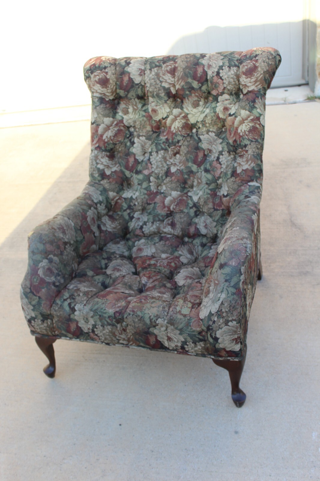 Vtg 1976 Tufted THE ORIGINAL Sleepy Hollow Club Chair Mall Furniture Model 700