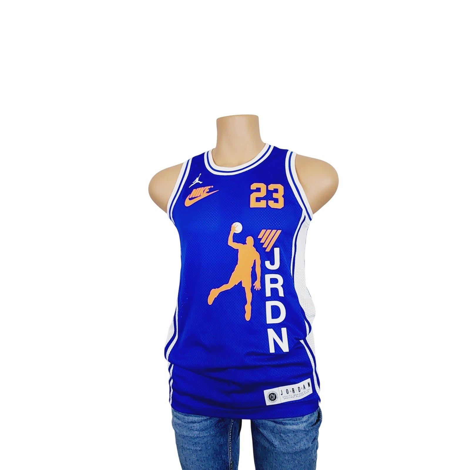 Nike,  Mens Size Small Blue, Basketball Jersey