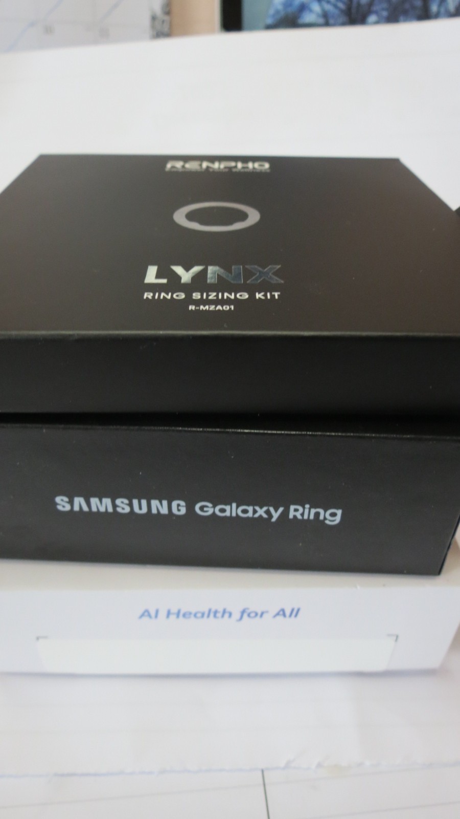 Samsung Galaxy Ring Sizing Kit, RingConn Gen 2, Accurate Ring Sizing Kit Lynx