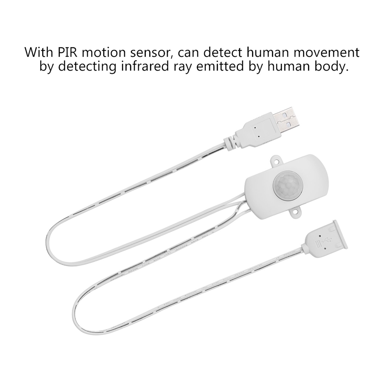 2A DC 5‑24V PIR Infrared Motion Sensor Detector Automatic LED Strip USB