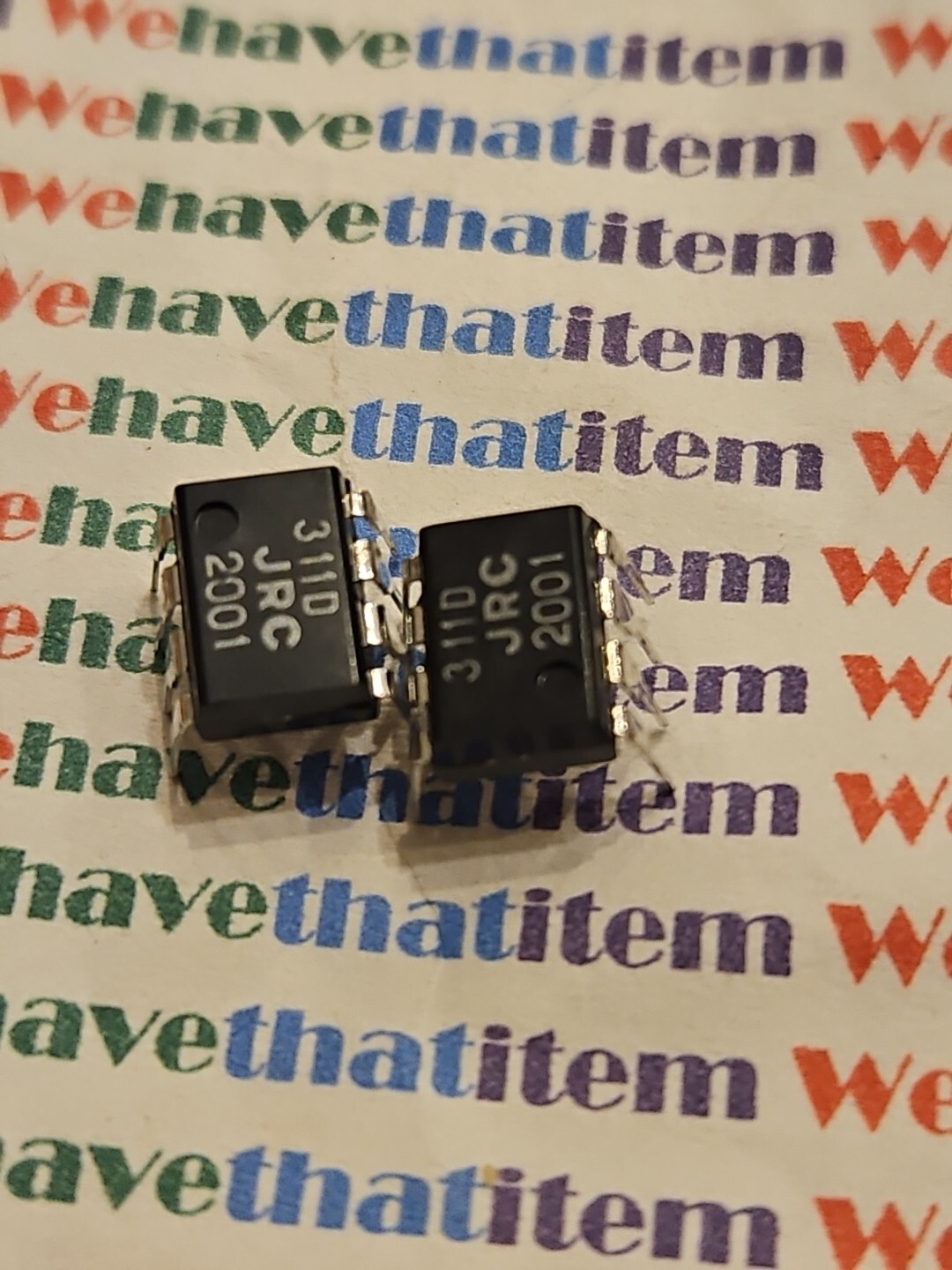 NJM311D / 8 PIN DIP / JRC / 2 PIECES (qzty)