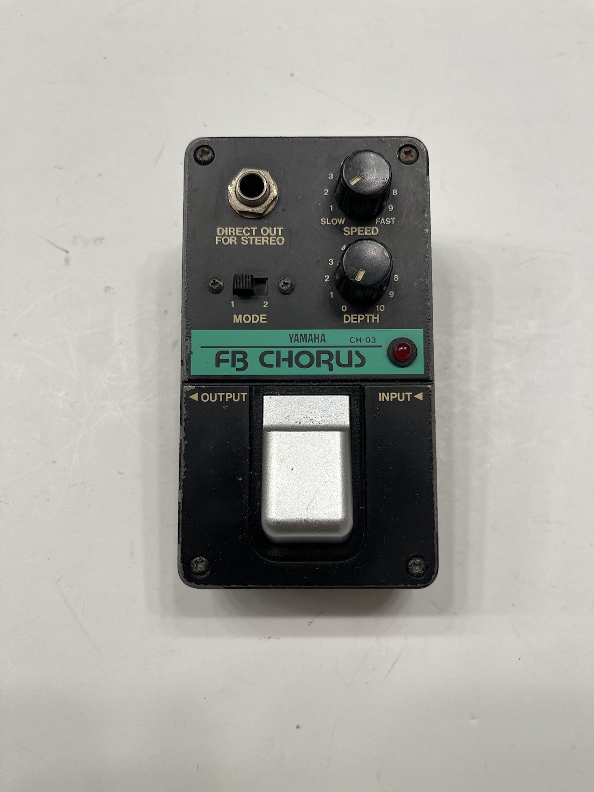 Yamaha CH-03 FB Chorus Analog Rare Vintage Guitar Effect Pedal MIJ Japan