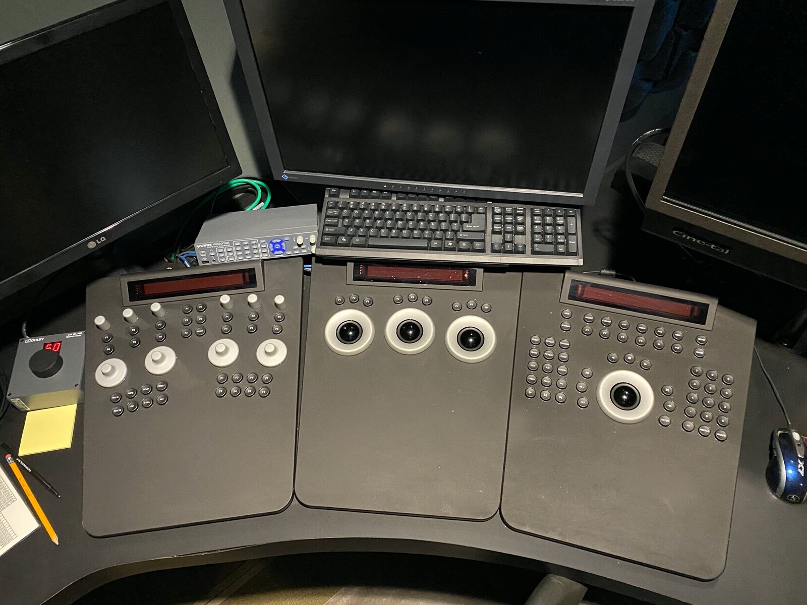 Autodesk Lustre Control Surface- (3) Color Grading Panels